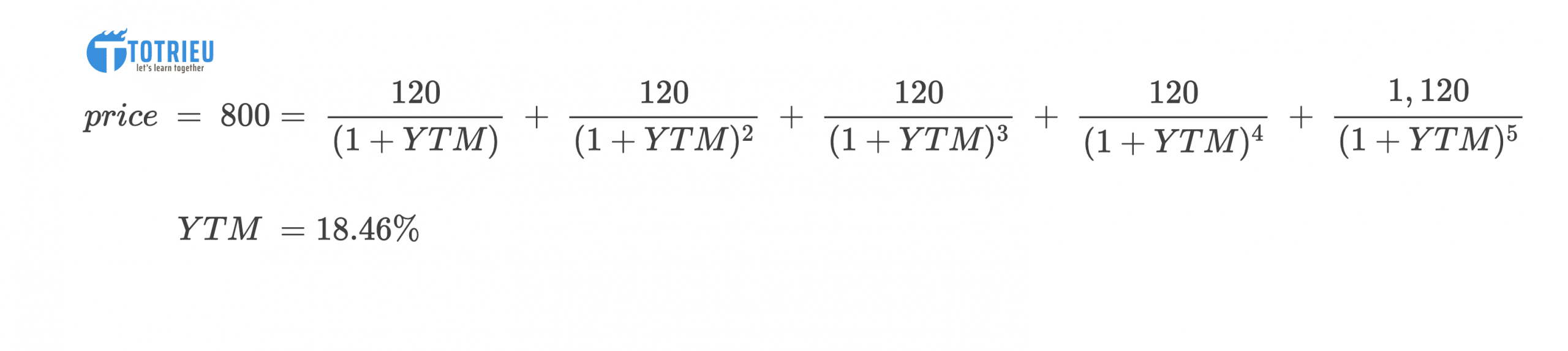 Lợi tức đáo hạn (Yield to maturity – YTM).