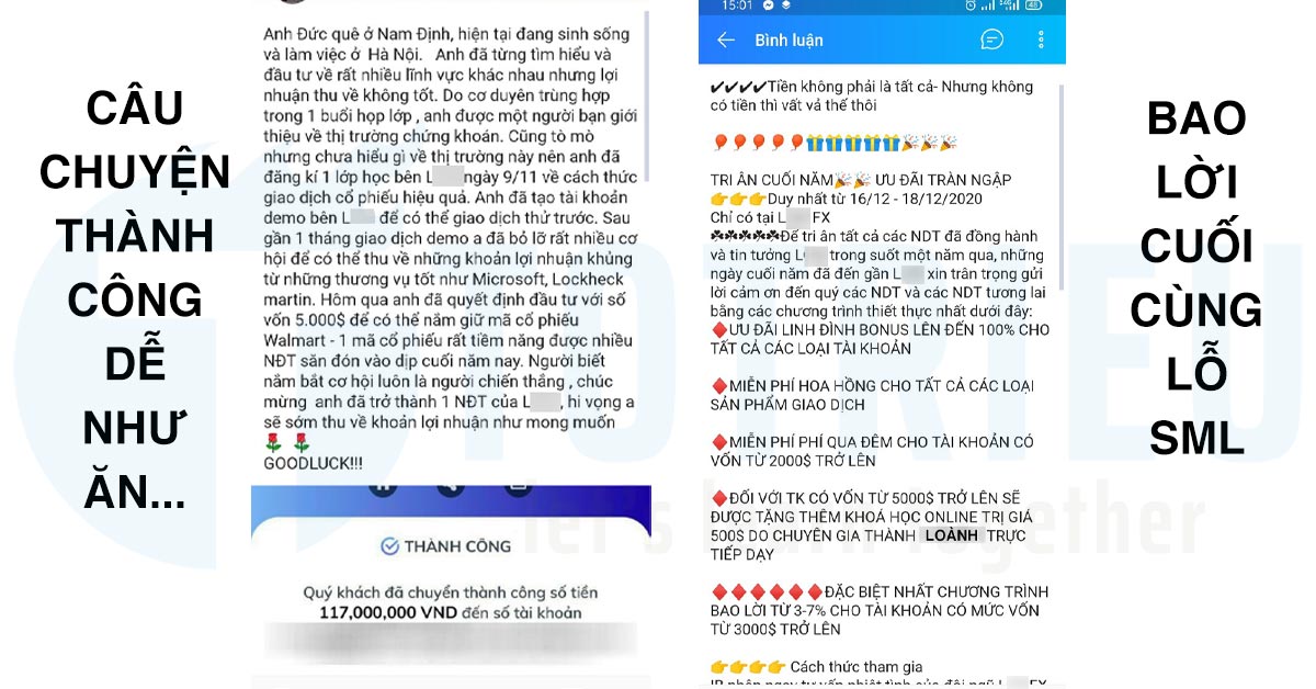 Câu chuyện thành công và Cam kết bao lời