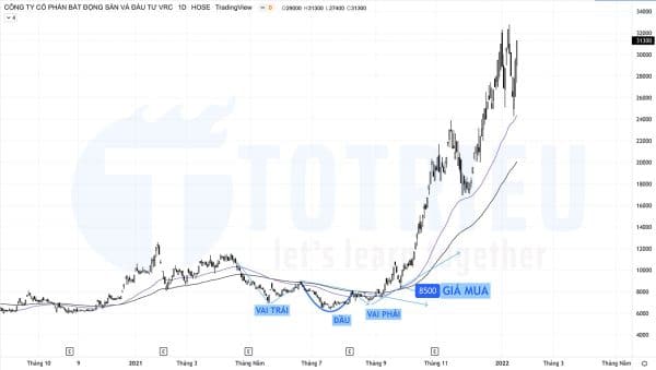 Cổ phiếu VRC năm 2022