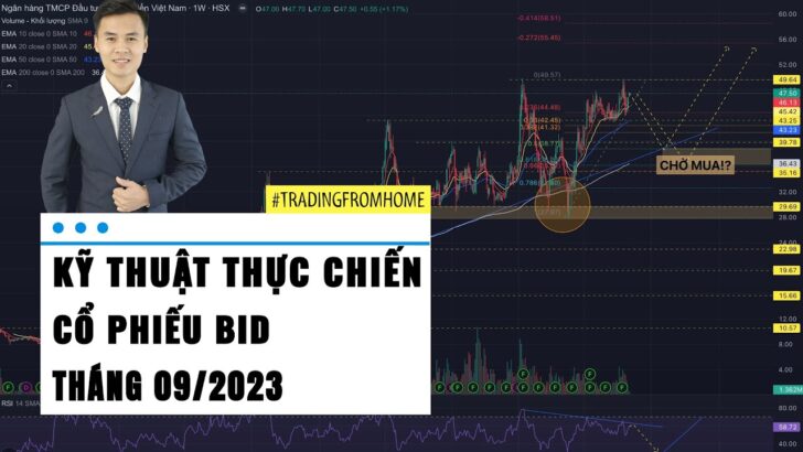Thực chiến kỹ thuật chứng khoán #1: Cổ phiếu BID tháng 09-2023