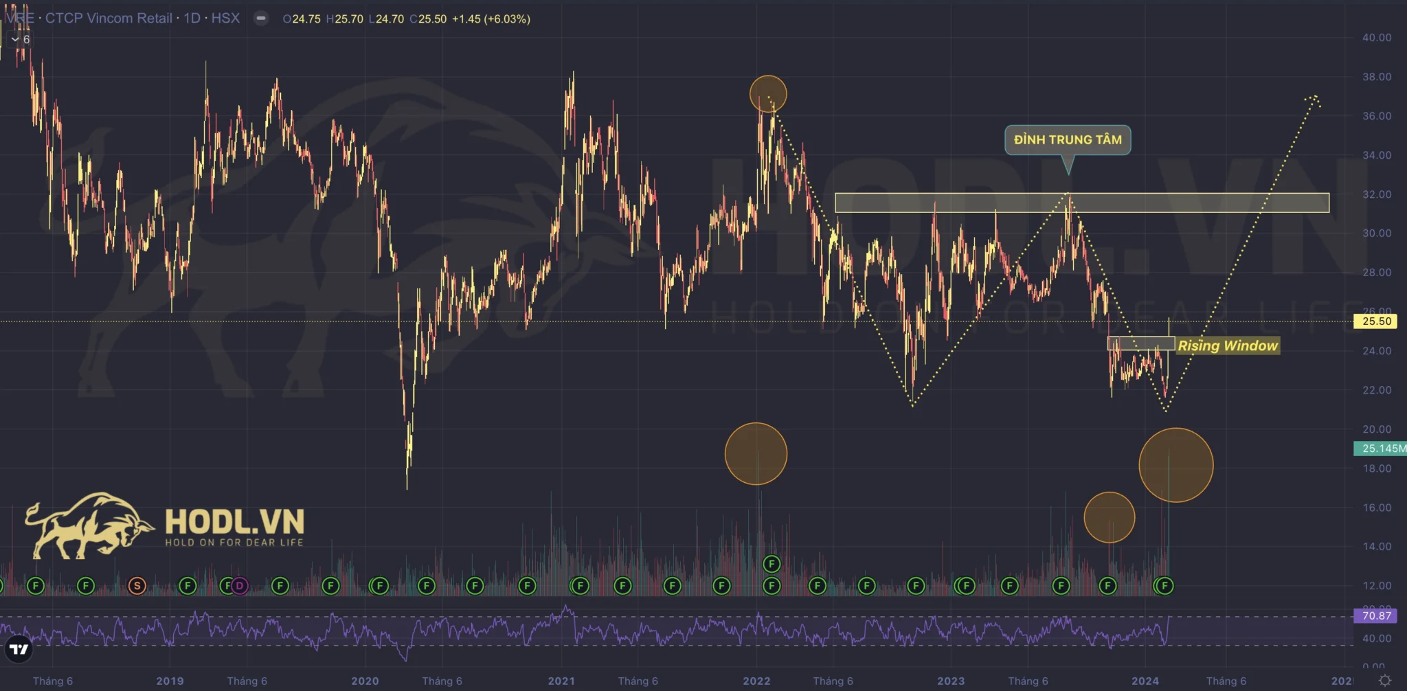 Khối lượng bắt đáy cao nhất lịch sử VRE từ 2018 - 2024