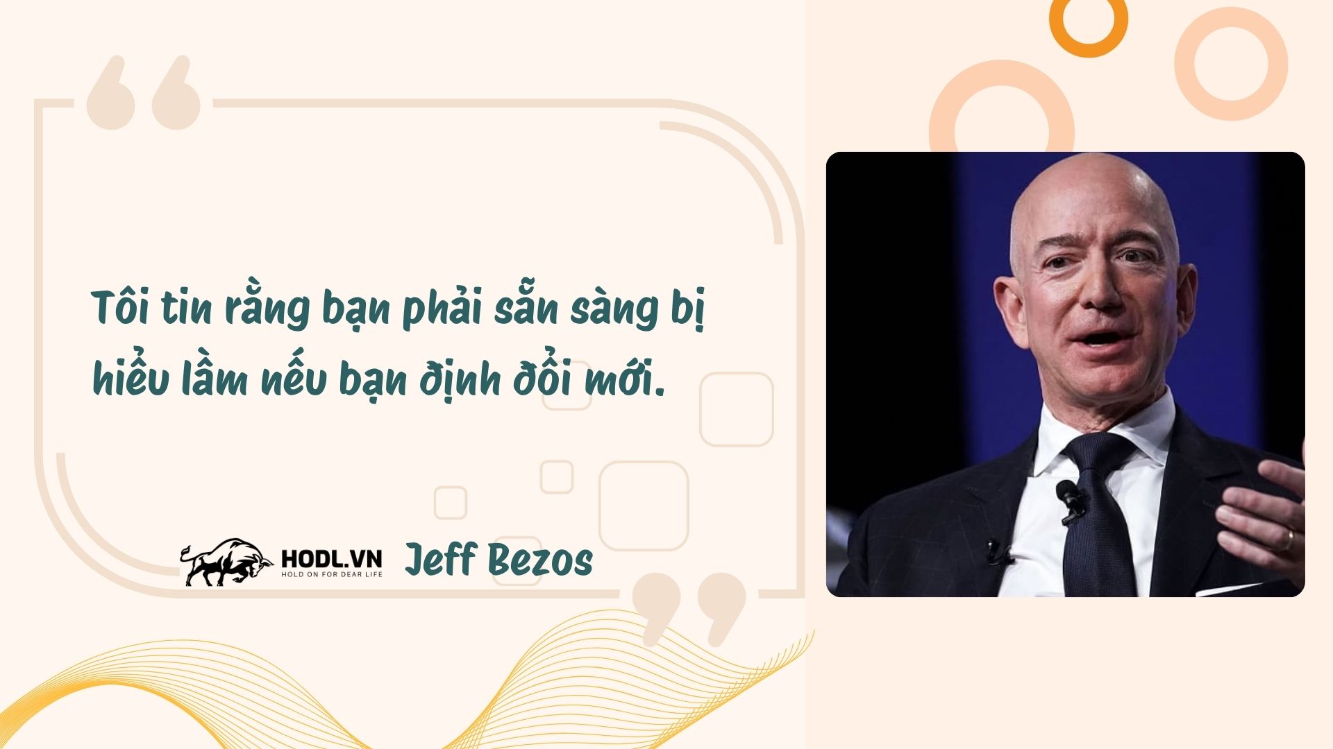 Triết lý chấp nhận rủi ro của Jeff Bezos